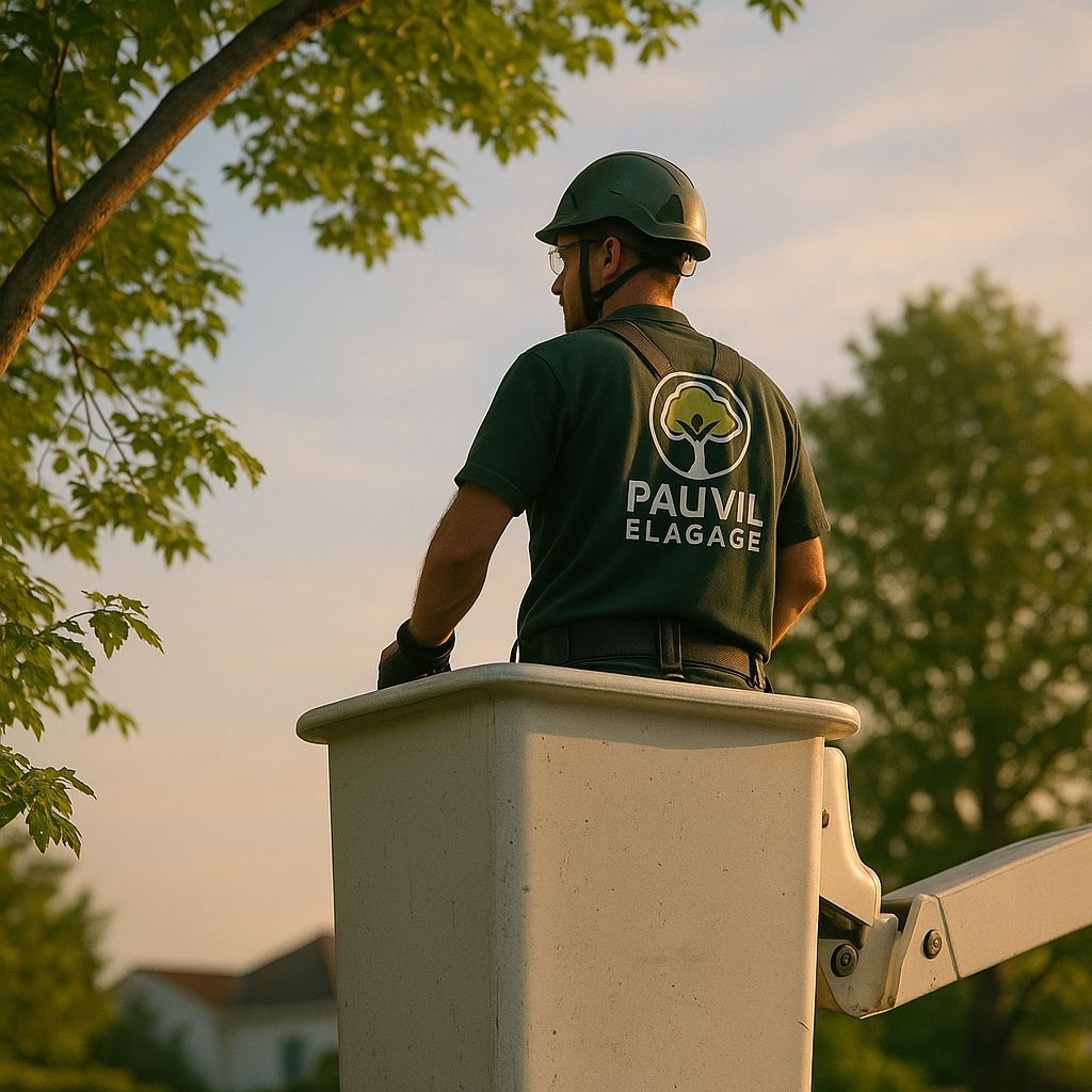 Balisage et équipements de protection sur intervention nacelle